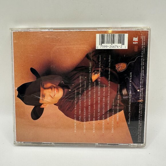 Clay Walker Rumor Has It CD Album 1997 Country Music Classic Artist - Picture 3 of 5